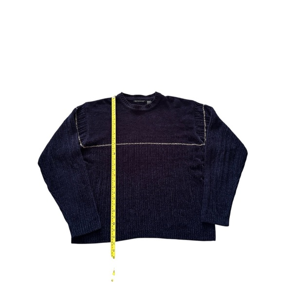 Vintage Massini Crewneck Sweater 100% Acrylic Super Soft Men Size Large - Picture 2 of 5